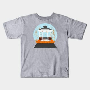 Autumn Snow Globe Kids T-Shirt